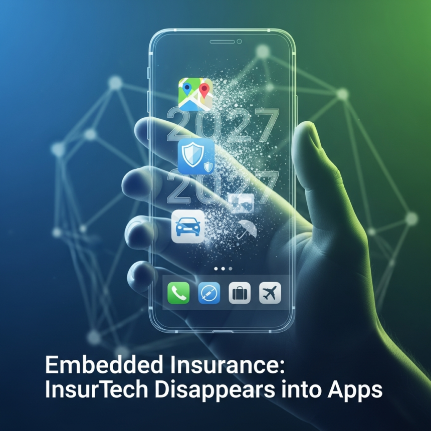 Embedded Insurance: InsurTech Disappears into Apps by 2027