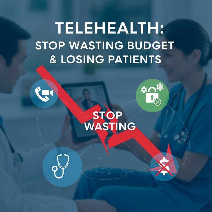 Telehealth No-Shows: Stop Wasting Budget & Losing Patients
